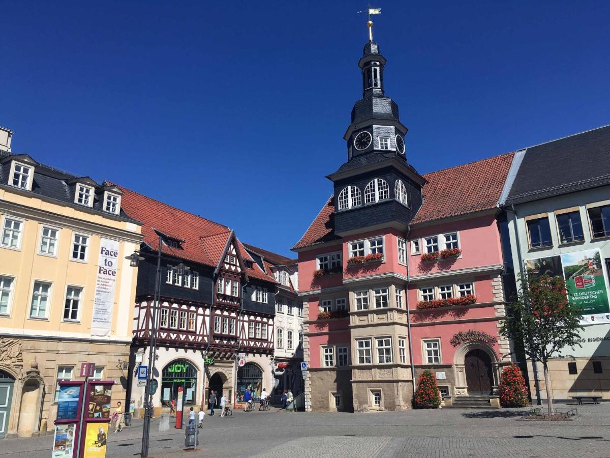 Apartament Discovair Eisenach -Karlstrasse- Fussgaengerzone Mit Netflix Zewnętrze zdjęcie