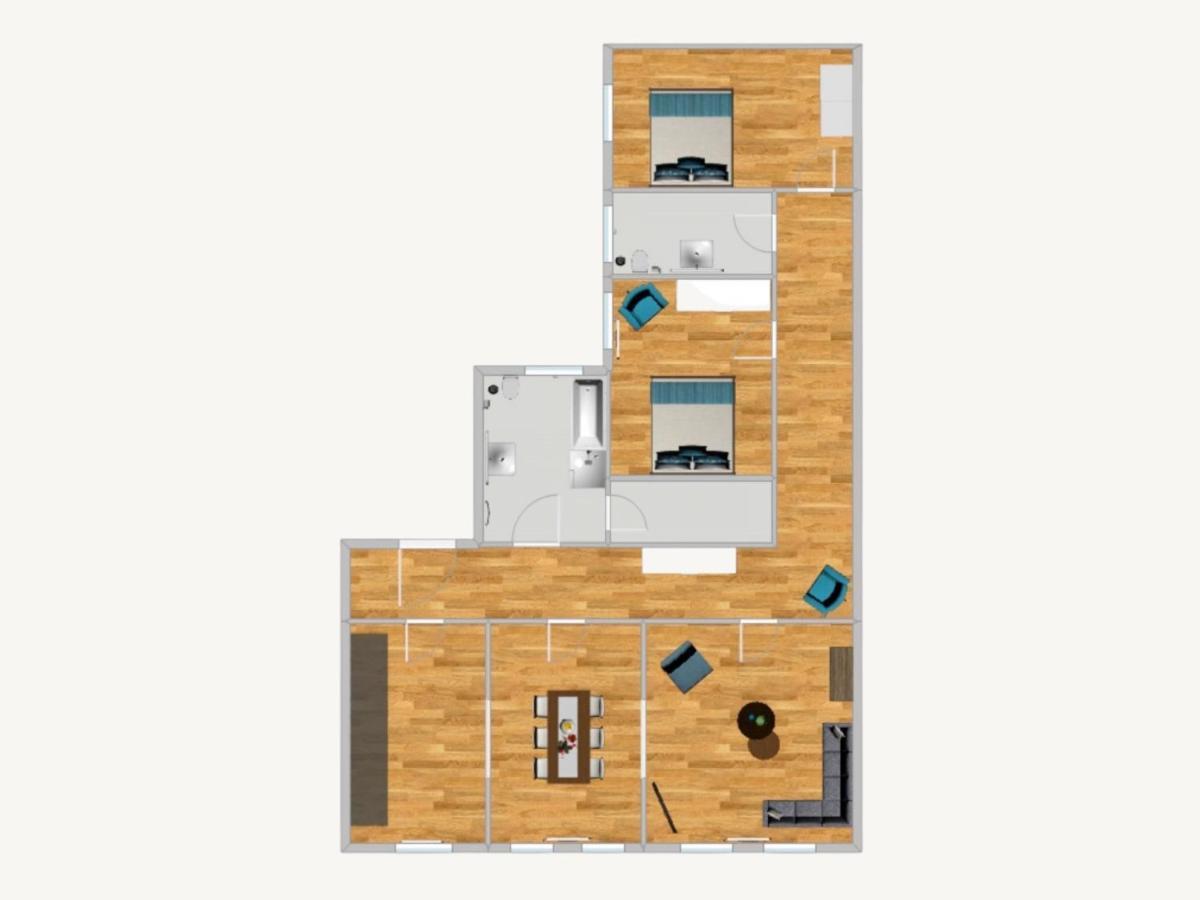 Apartament Discovair Eisenach -Karlstrasse- Fussgaengerzone Mit Netflix Zewnętrze zdjęcie