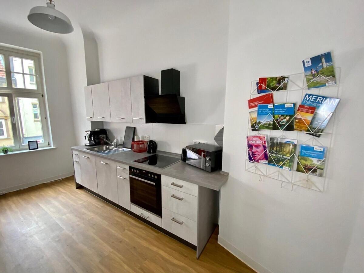 Apartament Discovair Eisenach -Karlstrasse- Fussgaengerzone Mit Netflix Zewnętrze zdjęcie