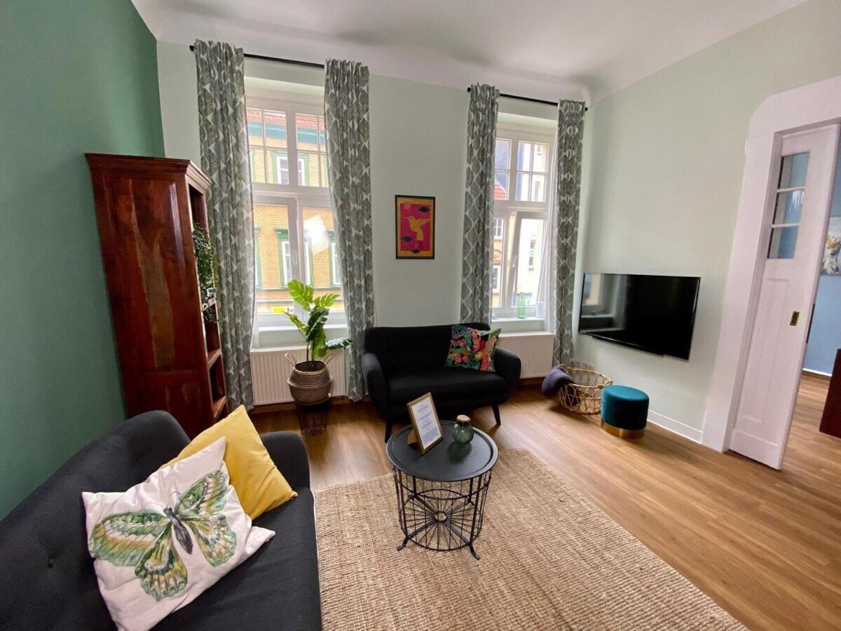 Apartament Discovair Eisenach -Karlstrasse- Fussgaengerzone Mit Netflix Zewnętrze zdjęcie
