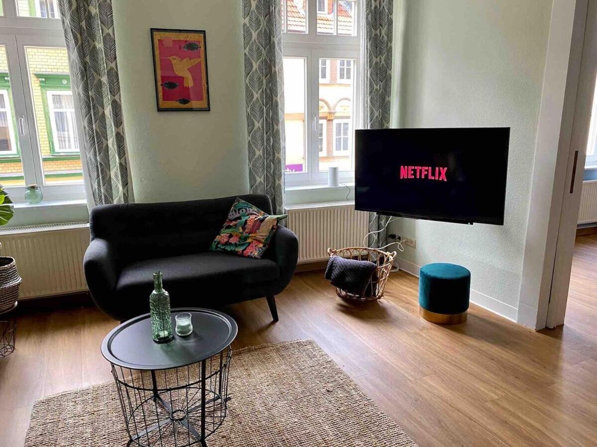 Apartament Discovair Eisenach -Karlstrasse- Fussgaengerzone Mit Netflix Zewnętrze zdjęcie